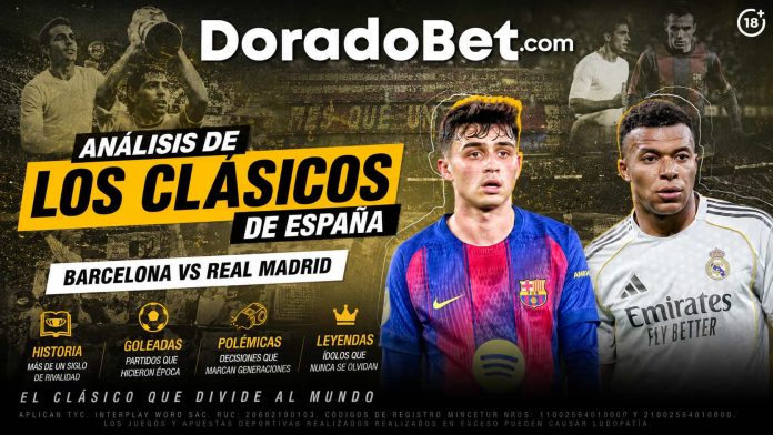 El clásico que divide al mundo Barcelona VS Real Madrid Historia, goleadas, polémicas y leyendas eternas.