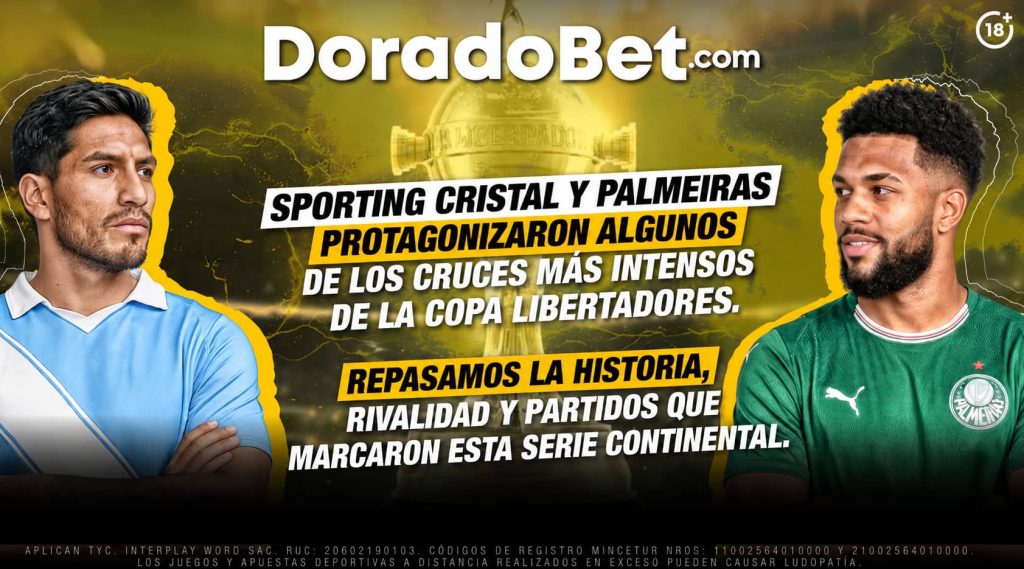 Sporting Cristal y Palmeiras protagonizaron algunos de los cruces más intensos de la Copa Libertadores