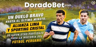 Un duelo bravo hasta el último minuto. Alianza Lima y Sporting Cristal dejaron otro partidazo para la historia del fútbol peruano