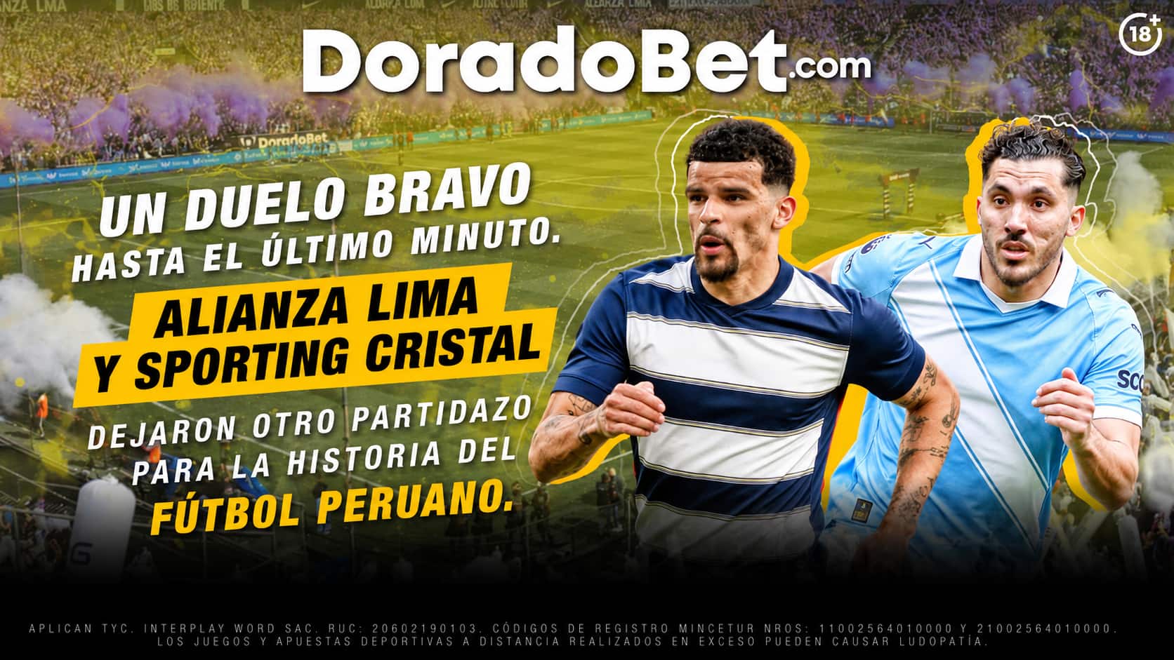 Un duelo bravo hasta el último minuto. Alianza Lima y Sporting Cristal dejaron otro partidazo para la historia del fútbol peruano