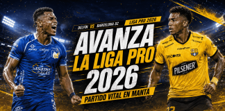 Partido de alta intensidad en Manta. Avanza la Liga Pro y los mejores mercados están en DoradoBet.