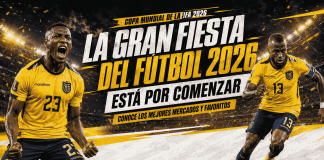 Jugadores de Ecuador en acción por La Tri .