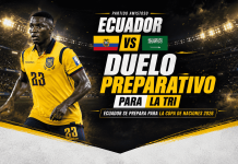 Ecuador juega partido preparativo previo a la Copa del Mundo. Apuesta ahora en DoradoBet y juega con la Tri.