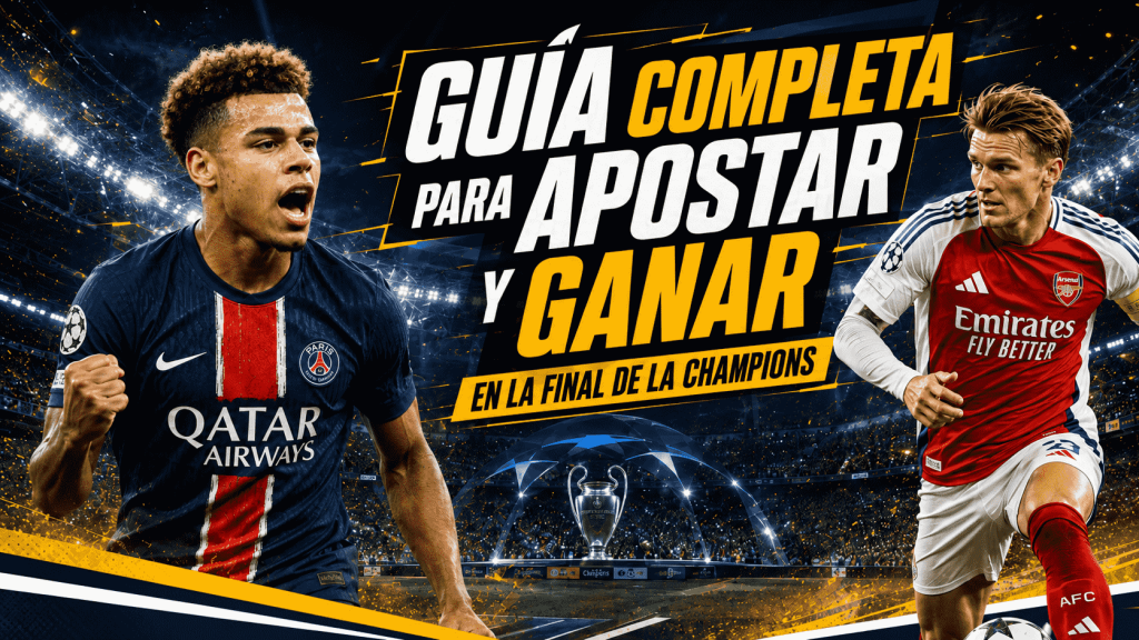 Guía completa para apostar en la final de la Champions League 2026 con análisis, mercados recomendados y pronóstico.