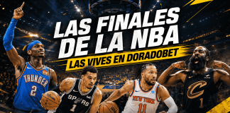 Jugadores de la NBA compitiendo en los Playoffs 2026 durante las Finales de Conferencia.
