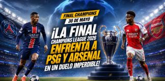 final champions league PSG vs Arsenal en apuestas deportivas Bolivia