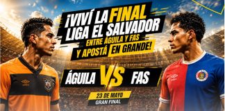 Final Liga El Salvador entre CD Águila y CD FAS con apuestas de fútbol en DoradoBet