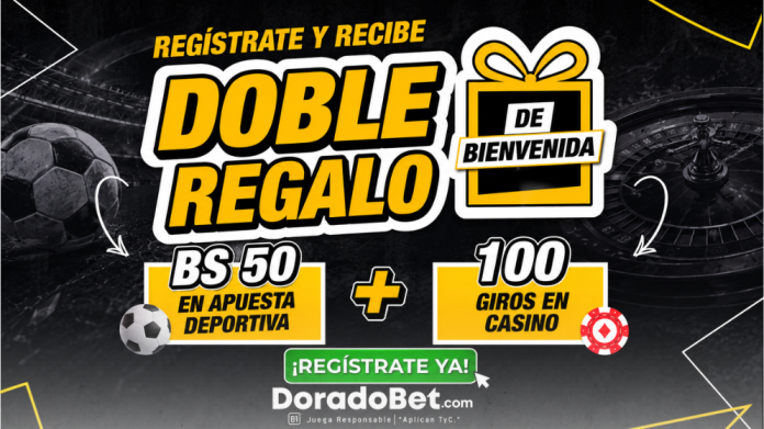 regalo x registro doradobet con giros gratis y apuesta gratis