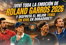 Roland Garros 2026 con tenis en vivo y apuestas deportivas en DoradoBet El Salvador