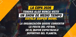 La Copa 2026 tendrá algo nunca visto: un show de medio tiempo estilo Super Bowl en la final. La organización quiere convertir la Fiesta del Fútbol en el mayor espectáculo deportivo del planeta.
