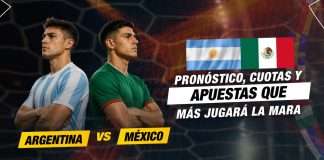 Argentina vs México: pronóstico, cuotas y apuestas que más jugará la mara
