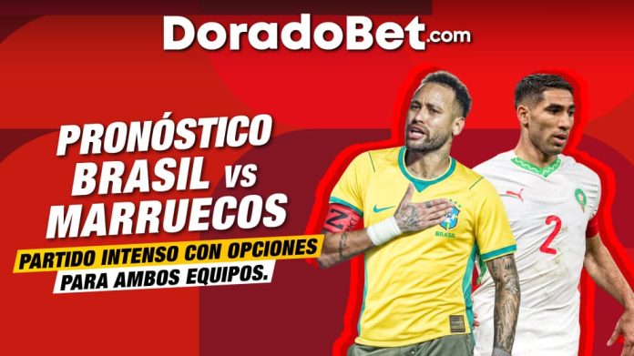 Brasil vs Marruecos Pronóstico Brasil vs Marruecos: partido intenso con opciones para ambos equipos.