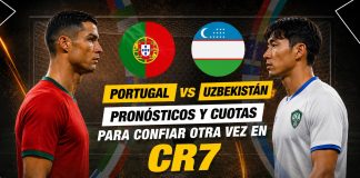 Portugal vs Uzbekistán: cuotas, picks y el peso de Cristiano Ronaldo Portugal vs Uzbekistán