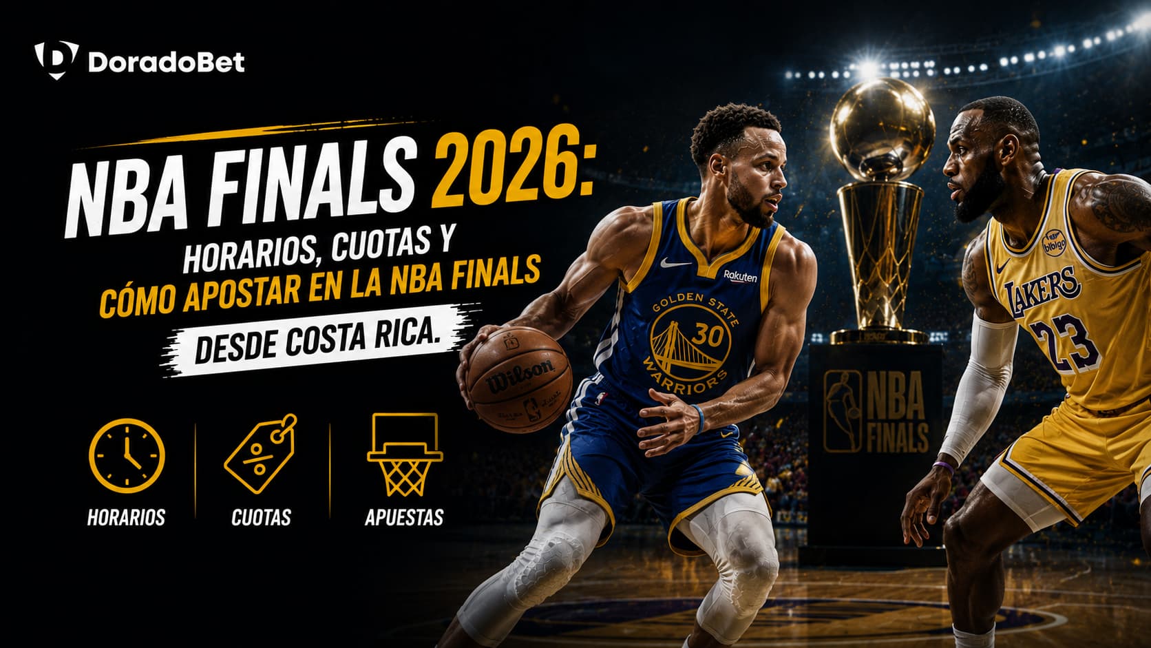 NBA Finals 2026: horarios, cuotas y cómo apostar en la NBA Finals desde Costa Rica. Horarios, cuotas y apuestas