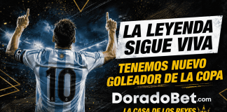 Artículo sobre Messi, sus 18 goles en la máxima competición de selecciones y su lucha por ser máximo goleador de esta edición.