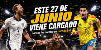 Este 27 de junio tendrá varios eventos deportivos que no puedes perderte. Conoce todo en DoradoBet.