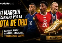 Así marcha la carrera por la Bota de Oro. Cada gol puede cambiar la historia… y también las cuotas.