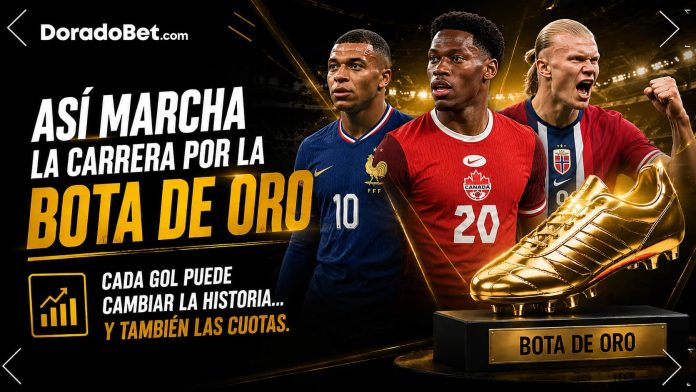 Así marcha la carrera por la Bota de Oro. Cada gol puede cambiar la historia… y también las cuotas.