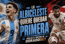 La albiceleste termina su fase de grupos contra Jordania. Analiza el partido y realiza tu pronóstico en DoradoBet.