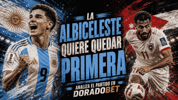 La albiceleste termina su fase de grupos contra Jordania. Analiza el partido y realiza tu pronóstico en DoradoBet.