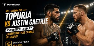 UFC Freedom 250 Topuria vs Justin Garthje: pronóstico, cuotas y quién tiene más chance de ganar. Pronóstico y cuotas de la pelea
