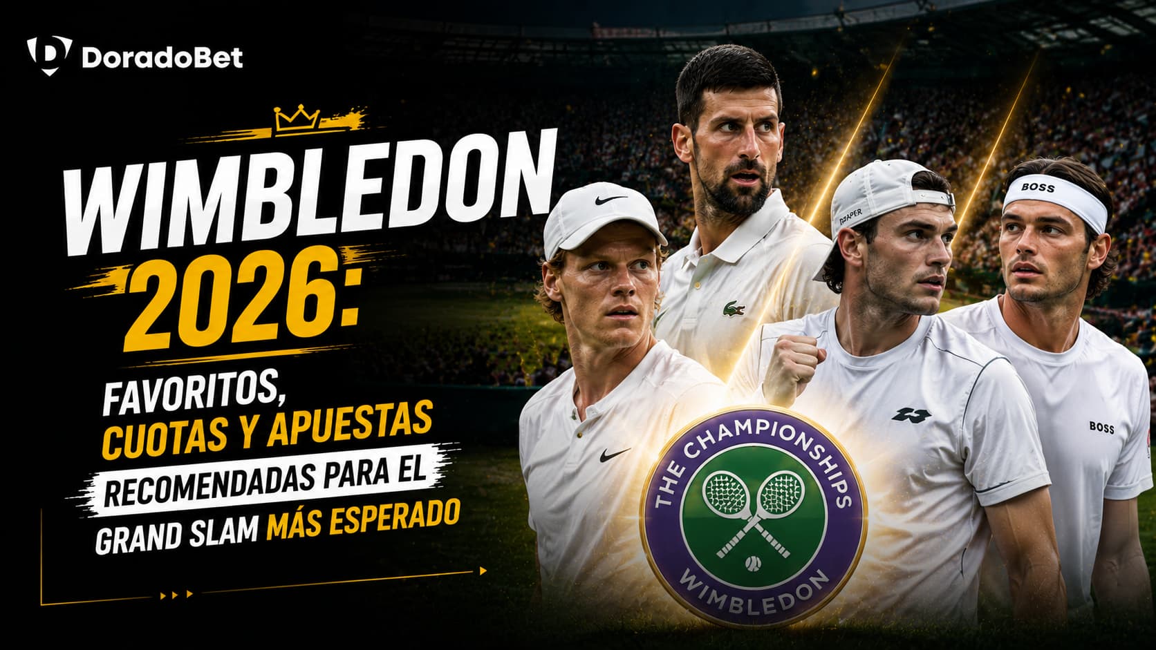 Wimbledon 2026: favoritos, cuotas y apuestas recomendadas para el Grand Slam más esperado