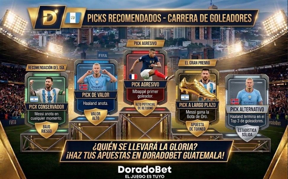 Picks recomendados para seguir la carrera de goleadores