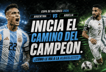 Selección Argentina en el debut del Grupo J del torneo internacional de selecciones 2026 ante Argelia, el 16 de junio en el Arrowhead Stadium de Kansas City. Análisis de pronóstico, cuotas y mercados de apuestas disponibles en DoradoBet para apostadores de Ecuador.