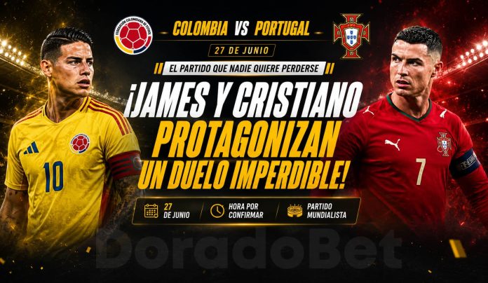 colombia vs portugal con pronósticos de la Copa 2026 | DoradoBet El Salvador