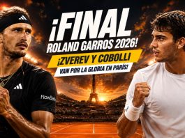 Final Roland Garros 2026 con Zverev vs Cobolli, horario en Honduras y apuestas de tenis