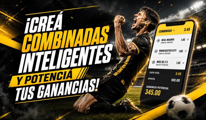 Guía de apuestas combinadas fútbol en DoradoBet Honduras con ejemplos, consejos y estrategias para combinar partidos.