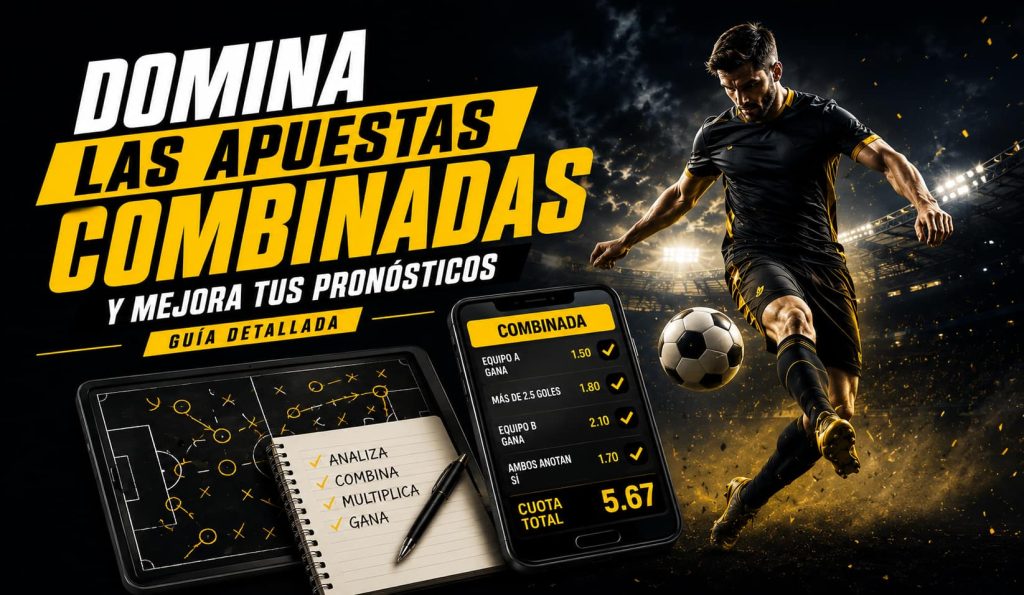 Guía de apuestas combinadas en fútbol con ejemplos prácticos para usuarios interesados en apuestas deportivas Bolivia.
