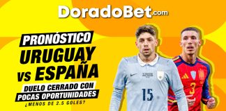 Uruguay vs España pronóstico