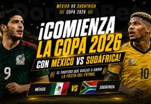 México vs Sudáfrica Copa 2026 con análisis, estadísticas y apuestas deportivas en Bolivia