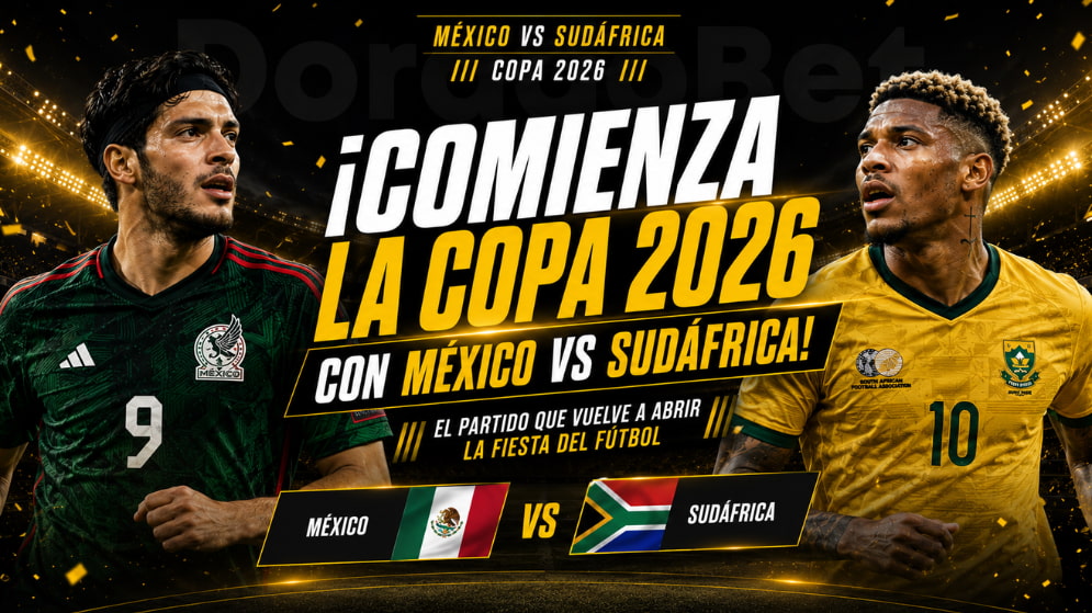 México vs Sudáfrica Copa 2026 con análisis, estadísticas y apuestas deportivas en Bolivia