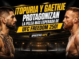 UFC Freedom 250 con Topuria vs Gaethje, estadísticas, cuotas y mercados de UFC apuestas Honduras disponibles en DoradoBet