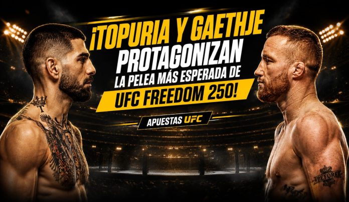 UFC Freedom 250 con Topuria vs Gaethje, estadísticas, cuotas y mercados de UFC apuestas Honduras disponibles en DoradoBet