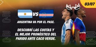 Argentina vs Cabo Verde: las mejores apuestas para los 16avos de la Copa Argentina va por el pase. Descubrí las cuotas y el mejor pronóstico del partido ante Cabo Verde