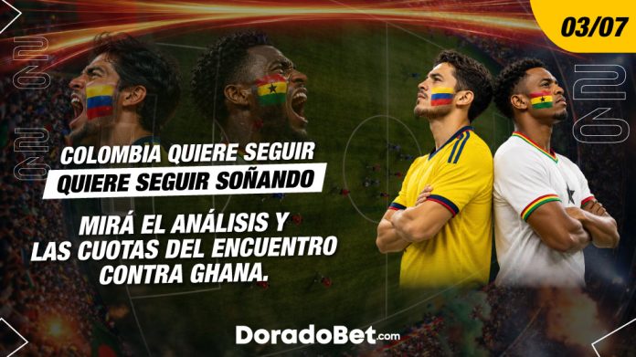 Colombia quiere seguir soñando. Mirá el análisis y las cuotas del encuentro contra Ghana