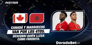 Canadá vs Marruecos van por los cuartos. Descubrí quién llega como favorito.
