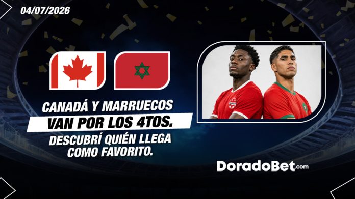 canadá vs marruecos Canadá vs Marruecos van por los cuartos. Descubrí quién llega como favorito.