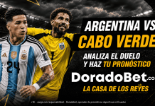 Argentina vs Cabo verde por los 16vos de la Copa La revelación se enfrenta con el vigente campeón de la Copa en los dieciseisavos. Analiza y haz tu pronóstico de Doradobet.