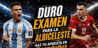 Argentina se juega el pase a semifinales contra una difícil Suiza. analiza y apuesta en este partido con DoradoBet.
