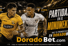 Partidazo en el Monumental entre Barcelona y Liga de Quito. Conoce todos los mercados disponibles en DoradoBet Ecuador.