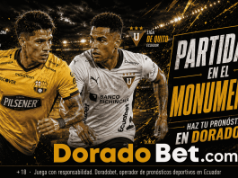 Partidazo en el Monumental entre Barcelona y Liga de Quito. Conoce todos los mercados disponibles en DoradoBet Ecuador.
