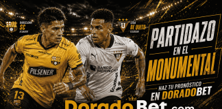 Partidazo en el Monumental entre Barcelona y Liga de Quito. Conoce todos los mercados disponibles en DoradoBet Ecuador.