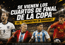 Los cuartos de final de la Copa 2026 ya están aquí. Analiza los cruces, los favoritos y haz tu pronóstico en DoroadoBet.