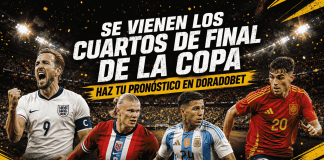 Los cuartos de final de la Copa 2026 ya están aquí. Analiza los cruces, los favoritos y haz tu pronóstico en DoroadoBet.
