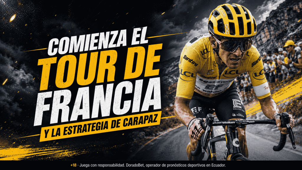 Comienza el Tour de Francia y la ilusión del ciclismo ecuatoriano recae en Richard Carapaz. Analiza como llega a esta importante cita.