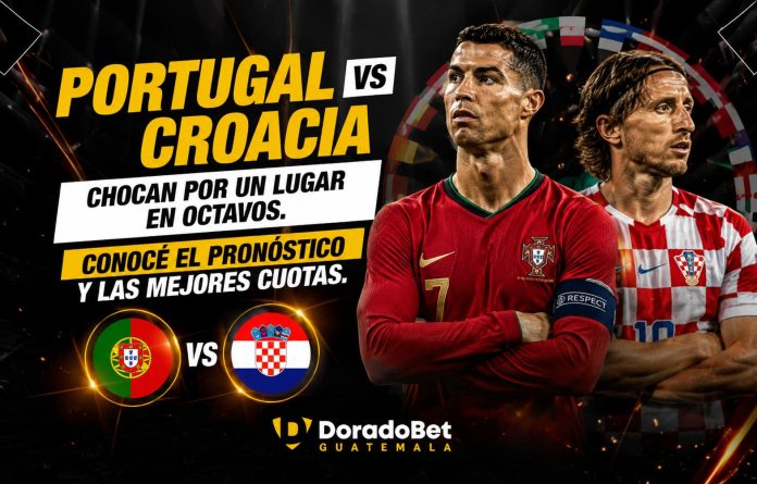 Portugal vs Croacia chocan por un lugar en octavos. Conocé el pronóstico y las mejores cuotas.